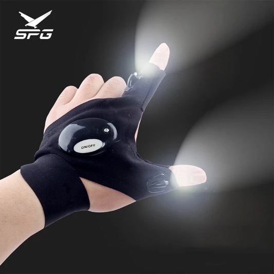 LED Flashlight Gloves - Fishing Gifts for Men