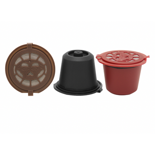 Reusable Capsule For Nespresso Coffee (3Pcs) - Red