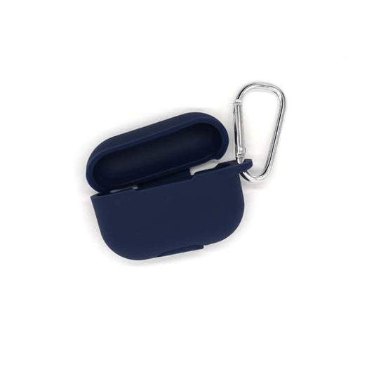 AirPods Pro Case Cover with Keychain - Dark Blue