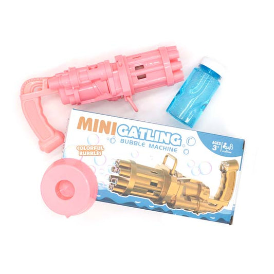 Automatic Bubble Gun for Kids - Pink