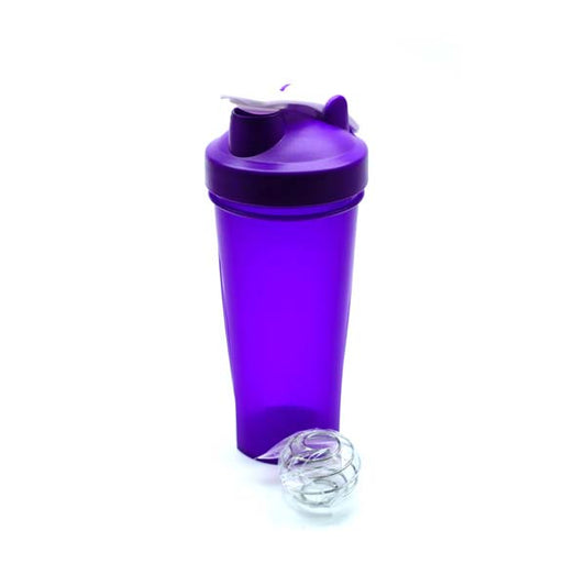 Protein Shaker Bottle. 600ml - Purple